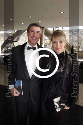 Amsterdam 13 april 2013
Gala voor Ronald Mc Donald in het okura. 
Joke de Kruijf met een vriend
Peter Smulders bv