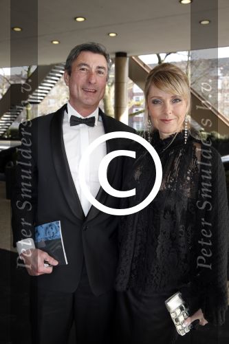 Amsterdam 13 april 2013
Gala voor Ronald Mc Donald in het okura. 
Joke de Kruijf met een vriend
Peter Smulders bv