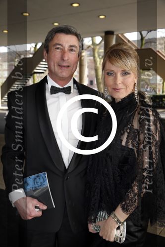 Amsterdam 13 april 2013
Gala voor Ronald Mc Donald in het okura. 
Joke de Kruijf met een vriend
Peter Smulders bv