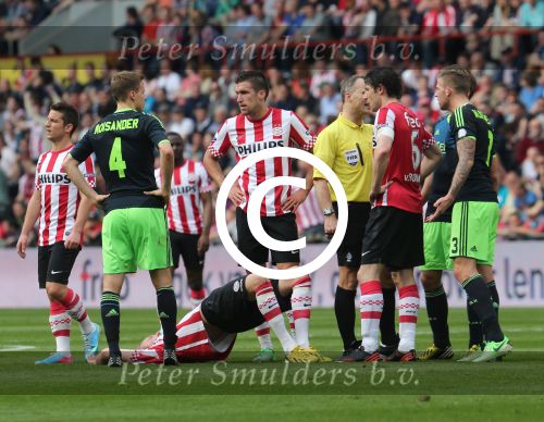 Eindhoven, 14 April 2013
Kompetitiewedstrijd tussen PSV-AJAX, eindstand 2-3 Seizoen 2012/2013
Kevin Strootman
Foto Peter Smulders BV