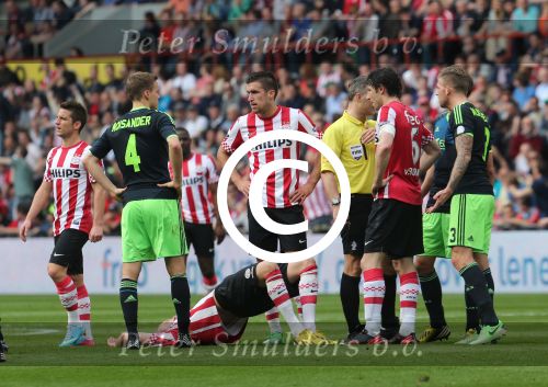 Eindhoven, 14 April 2013
Kompetitiewedstrijd tussen PSV-AJAX, eindstand 2-3 Seizoen 2012/2013
Kevin Strootman
Foto Peter Smulders BV