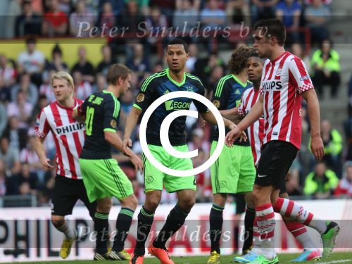 Eindhoven, 14 April 2013
Kompetitiewedstrijd tussen PSV-AJAX, eindstand 2-3 Seizoen 2012/2013
Kevin Strootman
Foto Peter Smulders BV