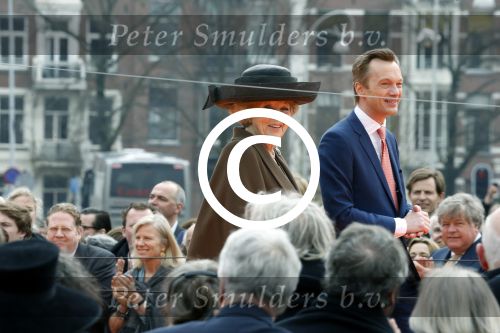 Amsterdam 13 april 2013
Ruud Gullit en zijn vriendin Maggie Jimenez bij de opening van het rijksmuseum door koningin Beatrix.
Peter Smulders bv