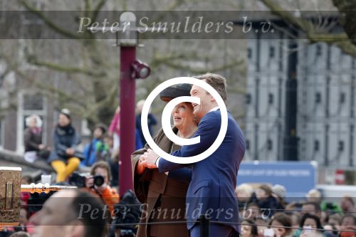 Amsterdam 13 april 2013
Ruud Gullit en zijn vriendin Maggie Jimenez bij de opening van het rijksmuseum door koningin Beatrix.
Peter Smulders bv