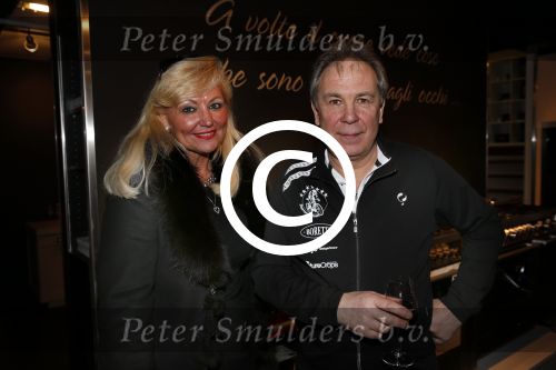 Watergang 29 maart 2013
Presentatie Boretti wielerploeg met div bn ers. Maarten Spanjer met vriendin
Peter Smulders bv
