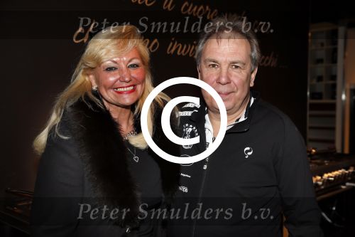 Watergang 29 maart 2013
Presentatie Boretti wielerploeg met div bn ers. Maarten Spanjer met vriendin
Peter Smulders bv