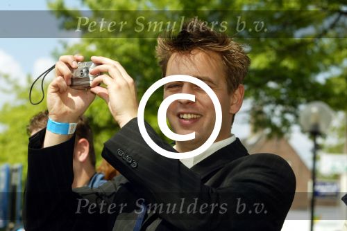Heesch/Geffen 10 Juli 2004
Trouwen Ruud v Nistelrooy met zijn Leontien Slaats
Matthijs Albers