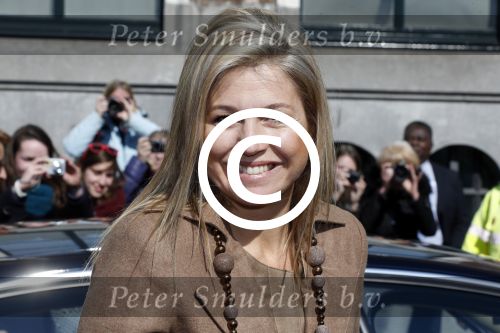 Amsterdam 2 april 2013
Prinses Maxima op bezoek bij de universiteit in Amsterdam.
Peter Smulders bv