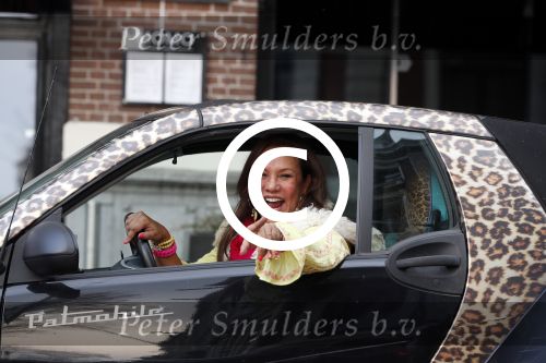 Amsterdam 29 maart 2013
Patty Brard in haar smart (Patmobile)
Peter Smulders bv