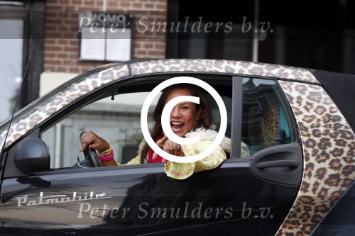 Amsterdam 29 maart 2013
Patty Brard in haar smart (Patmobile)
Peter Smulders bv