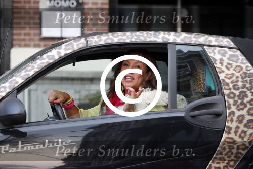 Amsterdam 29 maart 2013
Patty Brard in haar smart (Patmobile)
Peter Smulders bv