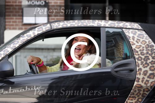 Amsterdam 29 maart 2013
Patty Brard in haar smart (Patmobile)
Peter Smulders bv