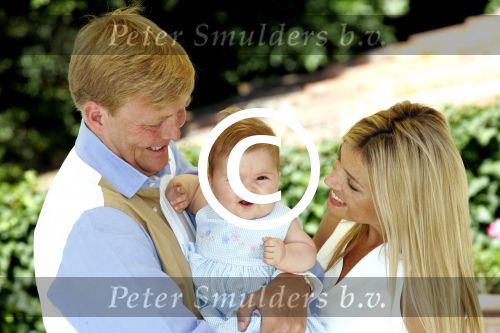 Tavernelle 9 juli 2004
Fotomoment op vakantie bij Prins Willem Alexander Maxima en prinses Amalia.  
Peter Smulders bv
