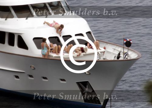 Porte Ercole 8 juli 2004
Prinses Margriet,Prinses Irene , Prins Floris en zijn vriendin op de Jumbo VI
Peter Smulders bv