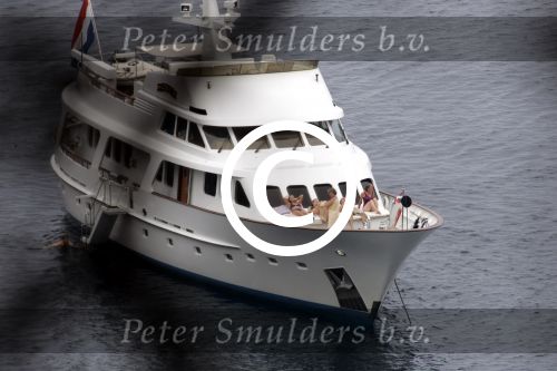 Porte Ercole 8 juli 2004
Prinses Margriet,Prinses Irene , Prins Floris en zijn vriendin op de Jumbo VI
Peter Smulders bv