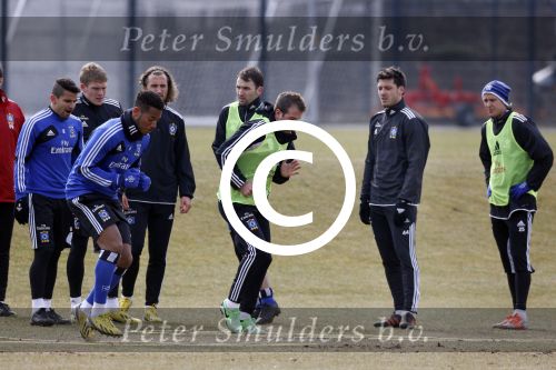 Hamburg 9 april 2013
Rafael v d Vaart op de training van HSV in Hamburg.
Peter Smulders bv