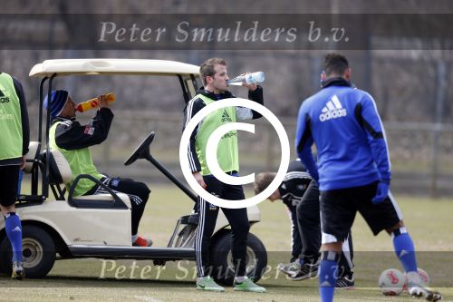 Hamburg 9 april 2013
Rafael v d Vaart op de training van HSV in Hamburg.
Peter Smulders bv