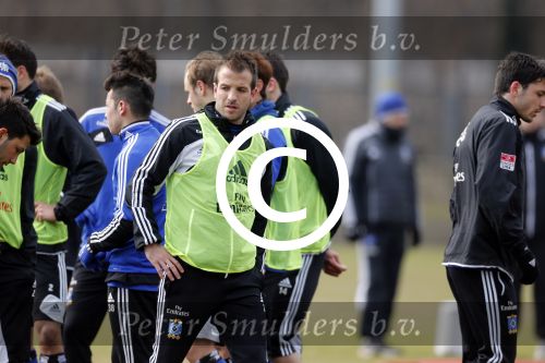 Hamburg 9 april 2013
Rafael v d Vaart op de training van HSV in Hamburg.
Peter Smulders bv
