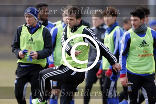 Hamburg 9 april 2013
Rafael v d Vaart op de training van HSV in Hamburg.
Peter Smulders bv