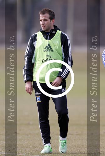 Hamburg 9 april 2013
Rafael v d Vaart op de training van HSV in Hamburg.
Peter Smulders bv