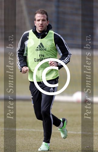 Hamburg 9 april 2013
Rafael v d Vaart op de training van HSV in Hamburg.
Peter Smulders bv