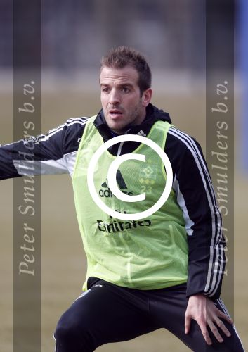 Hamburg 9 april 2013
Rafael v d Vaart op de training van HSV in Hamburg.
Peter Smulders bv
