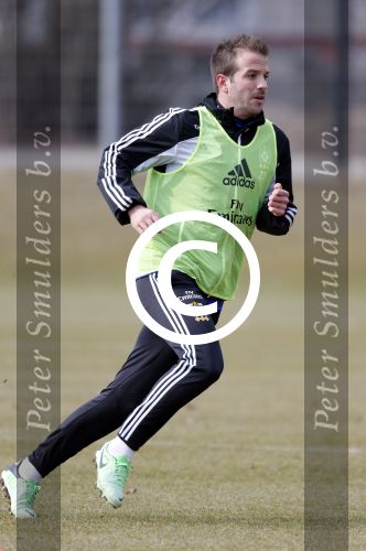 Hamburg 9 april 2013
Rafael v d Vaart op de training van HSV in Hamburg.
Peter Smulders bv