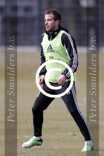 Hamburg 9 april 2013
Rafael v d Vaart op de training van HSV in Hamburg.
Peter Smulders bv