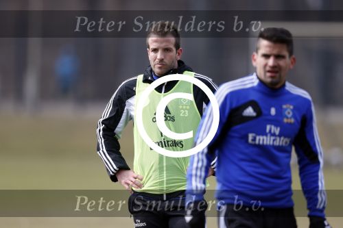 Hamburg 9 april 2013
Rafael v d Vaart op de training van HSV in Hamburg.
Peter Smulders bv