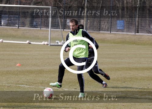 Hamburg 9 april 2013
Rafael v d Vaart op de training van HSV in Hamburg.
Peter Smulders bv