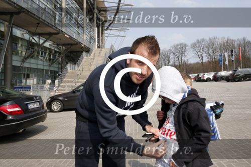 Hamburg 9 april 2013
Rafael v d Vaart op de training van HSV in Hamburg.
Peter Smulders bv