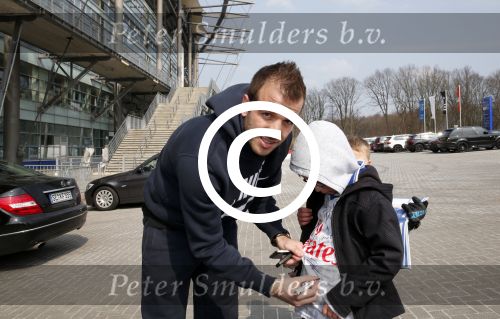 Hamburg 9 april 2013
Rafael v d Vaart op de training van HSV in Hamburg.
Peter Smulders bv