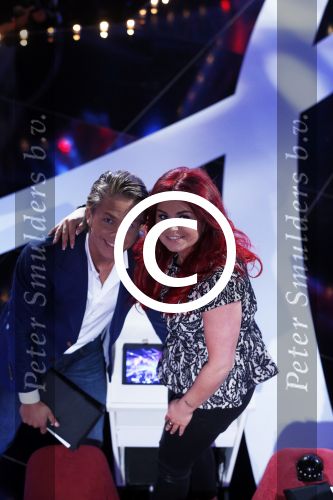 Hoofddorp 19 maart 2013
Opnames bloed zweet en tranen met Jeroen v d Boom en de juryleden Danny de Munk Roxeanne en Dre Hazes en Gerard Joling bij Claus partyhouse.
Peter Smulders bv