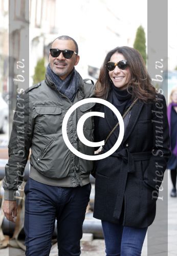 Amsterdam 13 april 2013
Ruud Gullit met zijn vriendin Maggie Jimenez op de pc hooftstraat.
Peter Smulders bv