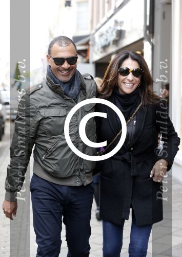 Amsterdam 13 april 2013
Ruud Gullit met zijn vriendin Maggie Jimenez op de pc hooftstraat.
Peter Smulders bv