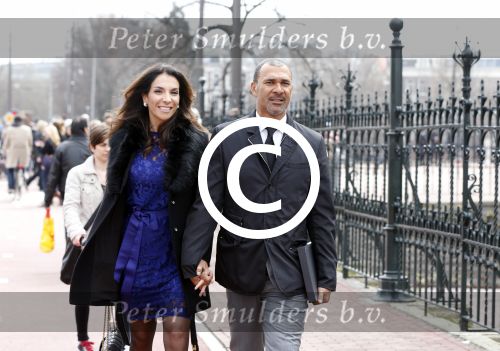 Amsterdam 13 april 2013
Ruud Gullit en zijn vriendin Maggie Jimenez bij de opening van het rijksmuseum.
Peter Smulders bv
