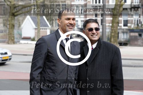 Amsterdam 13 april 2013
Ruud Gullit en zijn vriendin Maggie Jimenez bij de opening van het rijksmuseum.
Peter Smulders bv