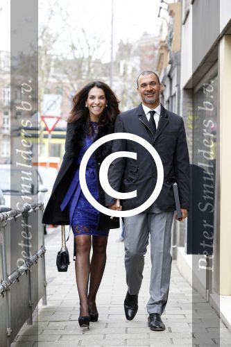 Amsterdam 13 april 2013
Ruud Gullit en zijn vriendin Maggie Jimenez bij de opening van het rijksmuseum.
Peter Smulders bv