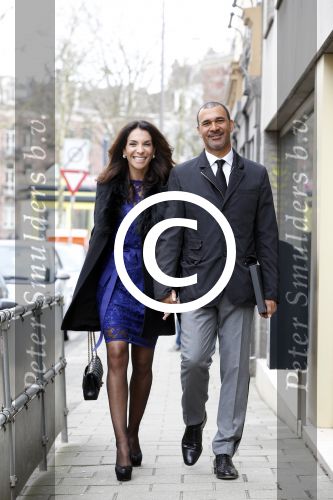 Amsterdam 13 april 2013
Ruud Gullit en zijn vriendin Maggie Jimenez bij de opening van het rijksmuseum.
Peter Smulders bv