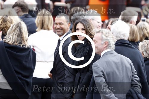 Amsterdam 13 april 2013
Ruud Gullit en zijn vriendin Maggie Jimenez bij de opening van het rijksmuseum door koningin Beatrix.
Peter Smulders bv