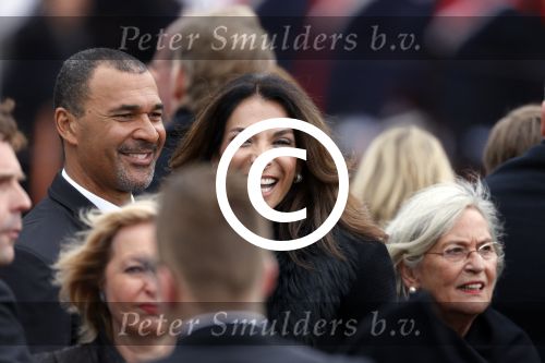 Amsterdam 13 april 2013
Ruud Gullit en zijn vriendin Maggie Jimenez bij de opening van het rijksmuseum.
Peter Smulders bv