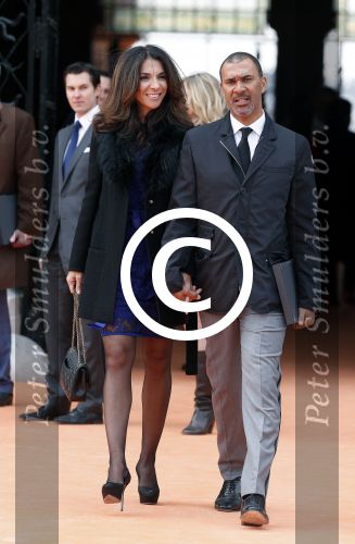 Amsterdam 13 april 2013
Ruud Gullit en zijn vriendin Maggie Jimenez bij de opening van het rijksmuseum.
Peter Smulders bv