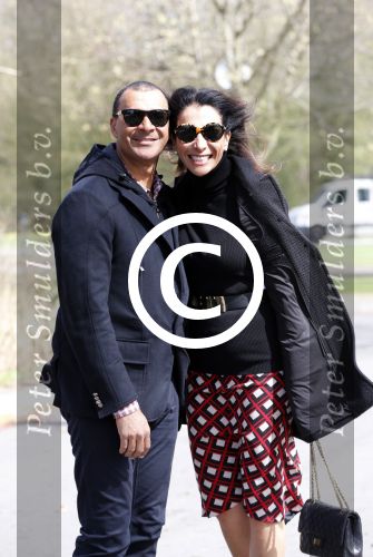 Amsterdam 18 april 2013
Ruud Gullit en zijn vriendin Maggie Jiminez in het amstelpark.
Peter Smulders bv