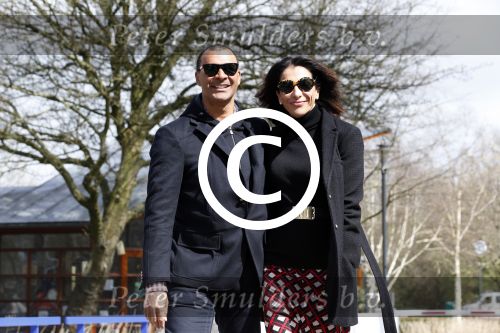 Amsterdam 18 april 2013
Ruud Gullit en zijn vriendin Maggie Jiminez in het amstelpark.
Peter Smulders bv
