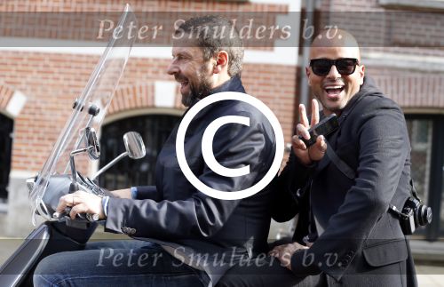 Amsterdam 15 april 2013
Steve te Pas achter op de scooter bij carlo Ferilli
Peter Smulders bv