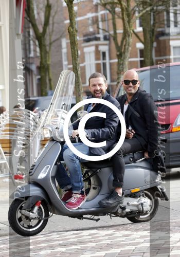 Amsterdam 15 april 2013
Steve te Pas achter op de scooter bij carlo Ferilli
Peter Smulders bv