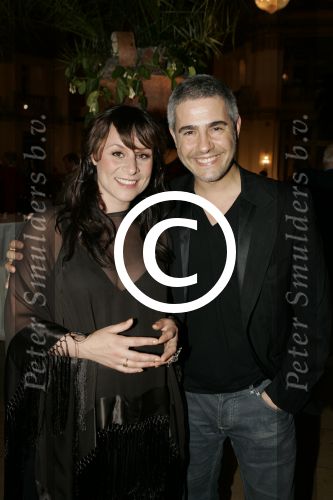Scheveningen 2 juli 2004
Feestje Holland casino in het Kurhaus.
Trijntje Oosterhuis zwanger met Allessandro Safina