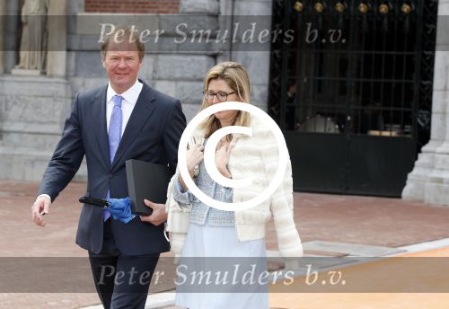 Amsterdam 13 april 2013
Opening Rijksmuseum door koningin Beatrix. janus Smalbraak en Vanessa Loudon
Peter Smulders bv
