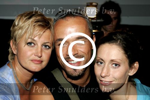 Amsterdam 6 juli 2004
Presentatie nieuwe Musical Passion.
Pia Douwes, Stanley Burleson en Vera Mann