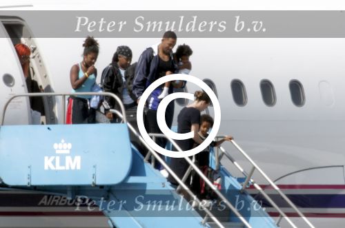 Amsterdam  27juli 2004
Will Smith arriveert  bij hotel Blakes. Zijn zoontje en zijn zus
Peter Smulders bv